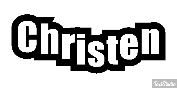 Christen Text effect