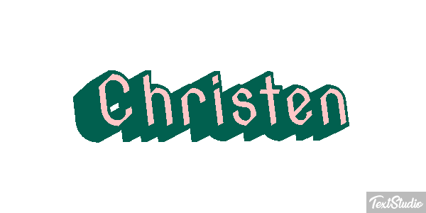 Christen Text effect