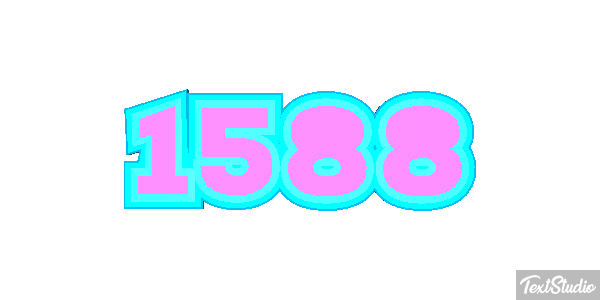 1588 Tekst effect