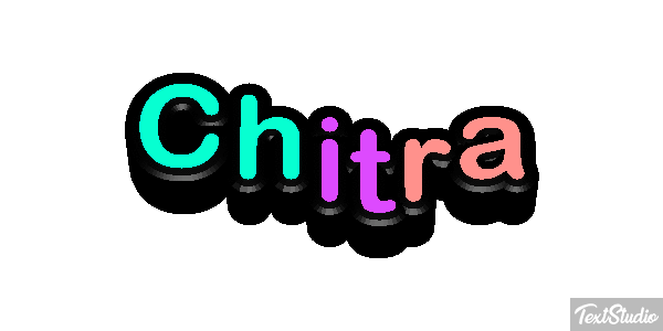Chitra Text effect