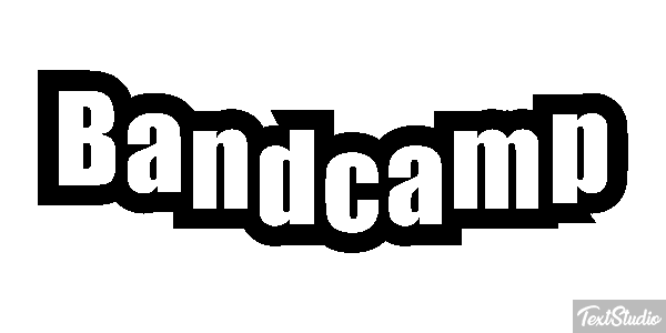 Bandcamp Efeito do texto