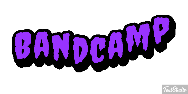 Bandcamp Efeito do texto