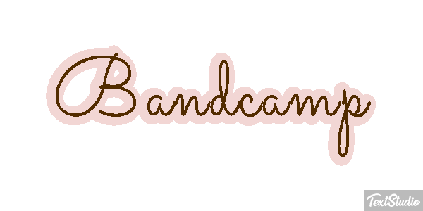 Bandcamp Efeito do texto