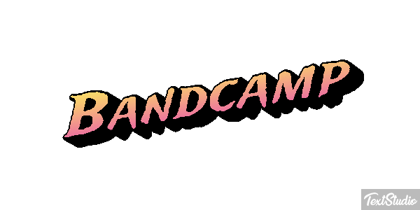 Bandcamp Efeito do texto