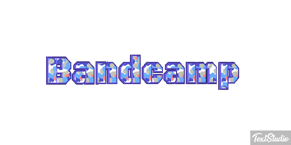 Bandcamp Efeito do texto