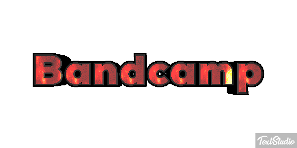 Bandcamp Efeito do texto