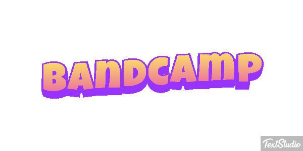 Bandcamp Efeito do texto
