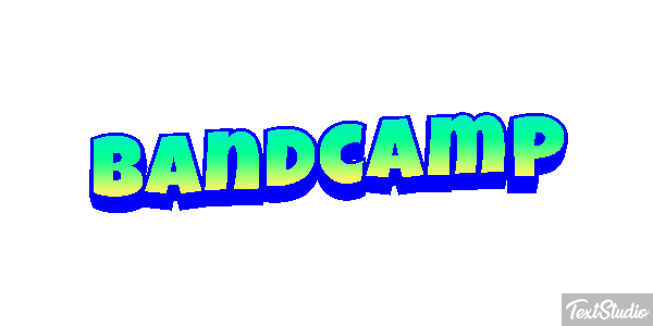 Bandcamp Efeito do texto