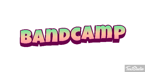 Bandcamp Efeito do texto