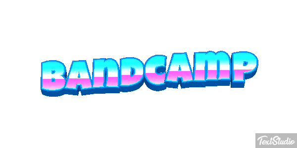 Bandcamp Efeito do texto