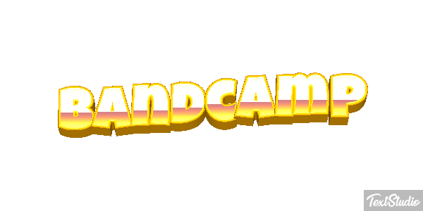 Bandcamp Efeito do texto