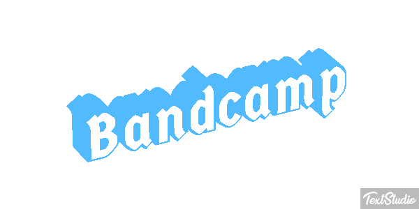 Bandcamp Efeito do texto