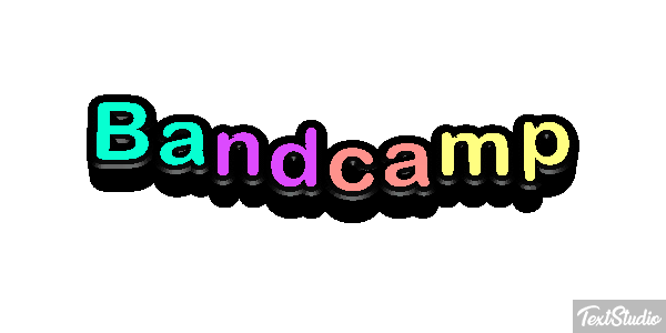 Bandcamp Efeito do texto