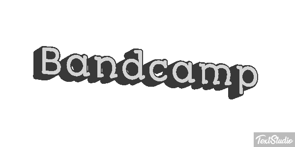Bandcamp Efeito do texto