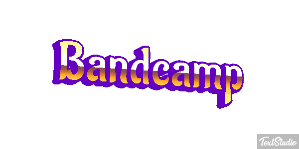 Bandcamp Efeito do texto