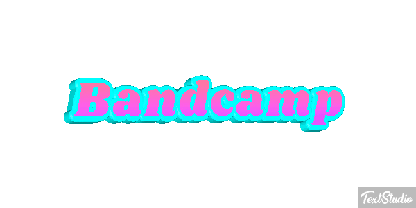Bandcamp Efeito do texto