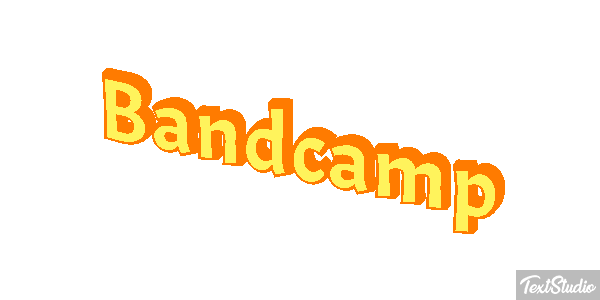 Bandcamp Efeito do texto