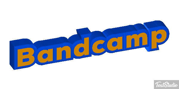 Bandcamp Efeito do texto