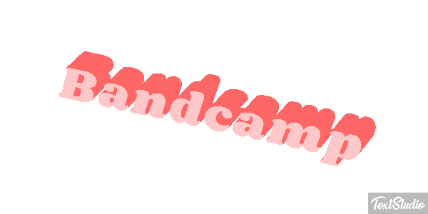 Bandcamp Efeito do texto