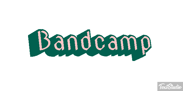 Bandcamp Efeito do texto