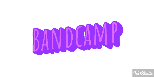 Bandcamp Efeito do texto