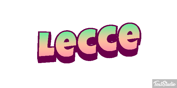 Lecce Efekt tekstowy