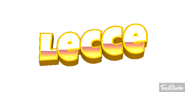 Lecce Efekt tekstowy