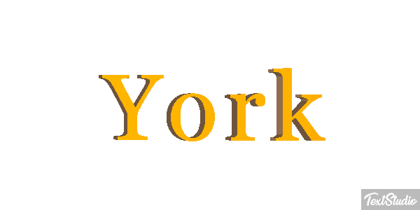 York Efekt tekstowy