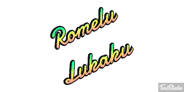 Romelu Lukaku Efecto de texto