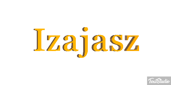 Izajasz Efecto de texto