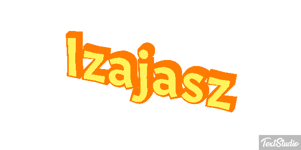 Izajasz Efecto de texto