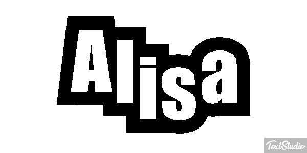 Alisa Text effect