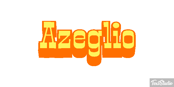 Azeglio Effetto testo