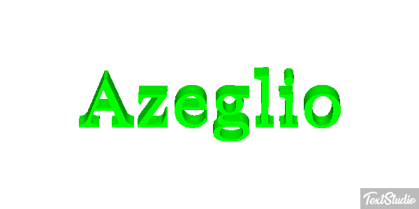 Azeglio Effetto testo