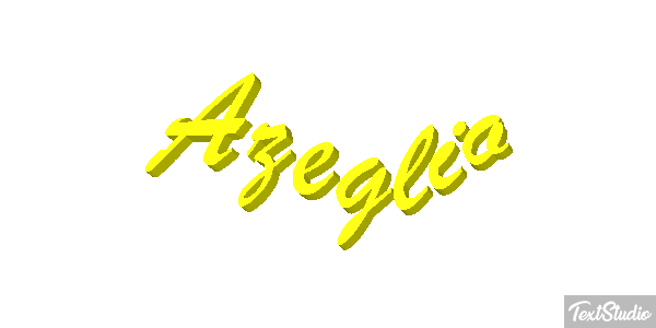 Azeglio Effetto testo