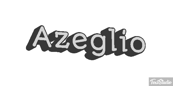 Azeglio Effetto testo
