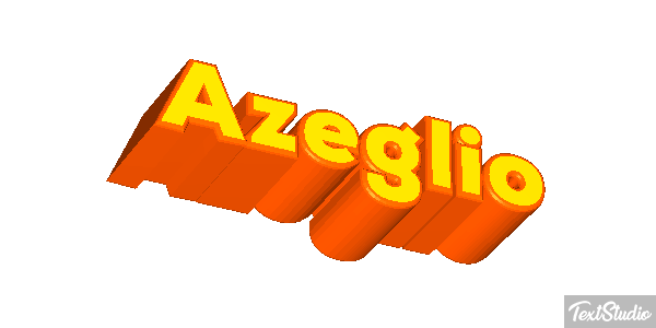 Azeglio Effetto testo