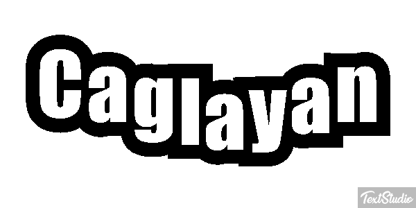 Çağlayan Tekst effect