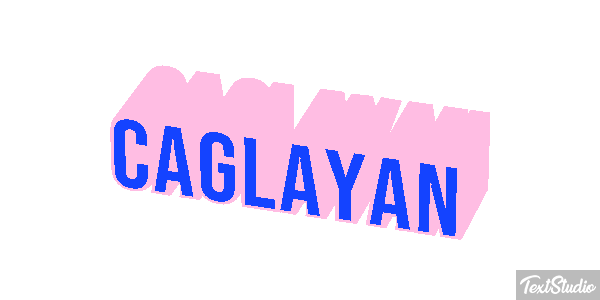 Çağlayan Tekst effect