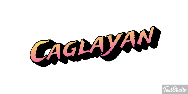 Çağlayan Tekst effect