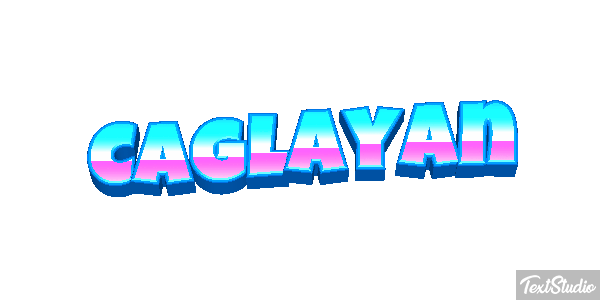Çağlayan Tekst effect
