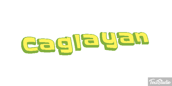 Çağlayan Tekst effect