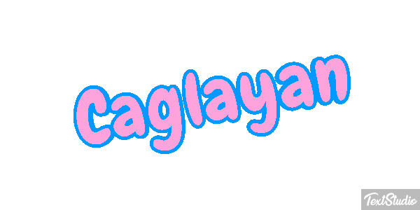 Çağlayan Tekst effect