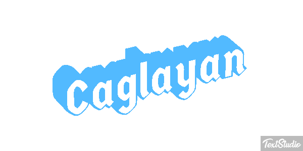 Çağlayan Tekst effect