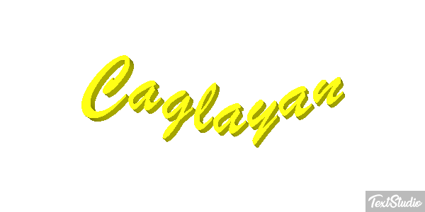 Çağlayan Tekst effect
