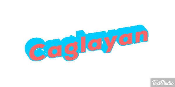 Çağlayan Tekst effect