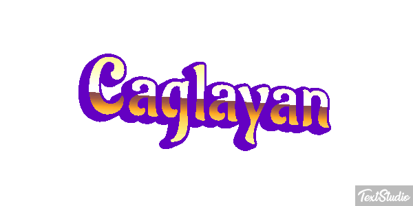 Çağlayan Tekst effect