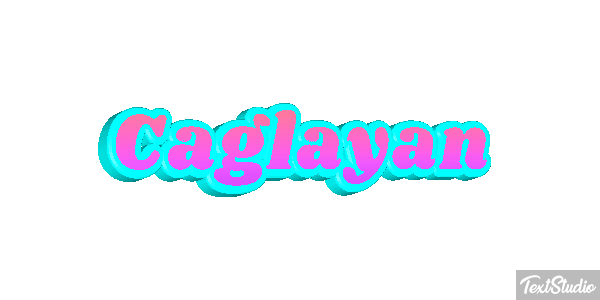 Çağlayan Tekst effect