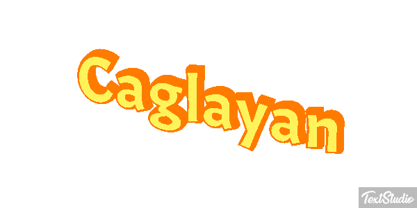 Çağlayan Tekst effect