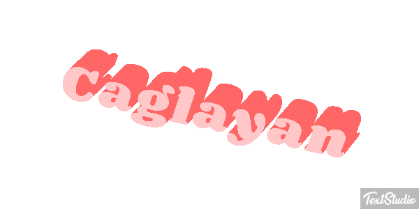 Çağlayan Tekst effect